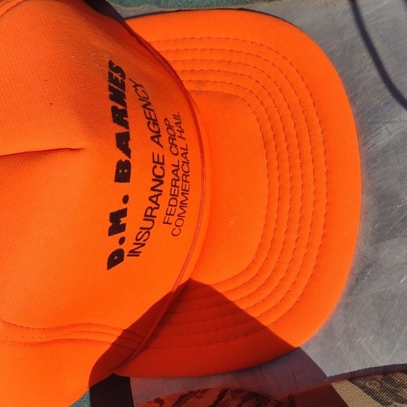 Orange and Camouflage Caps(5) NWT - Picture 4 of 6